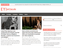Tablet Screenshot of eywoman.com